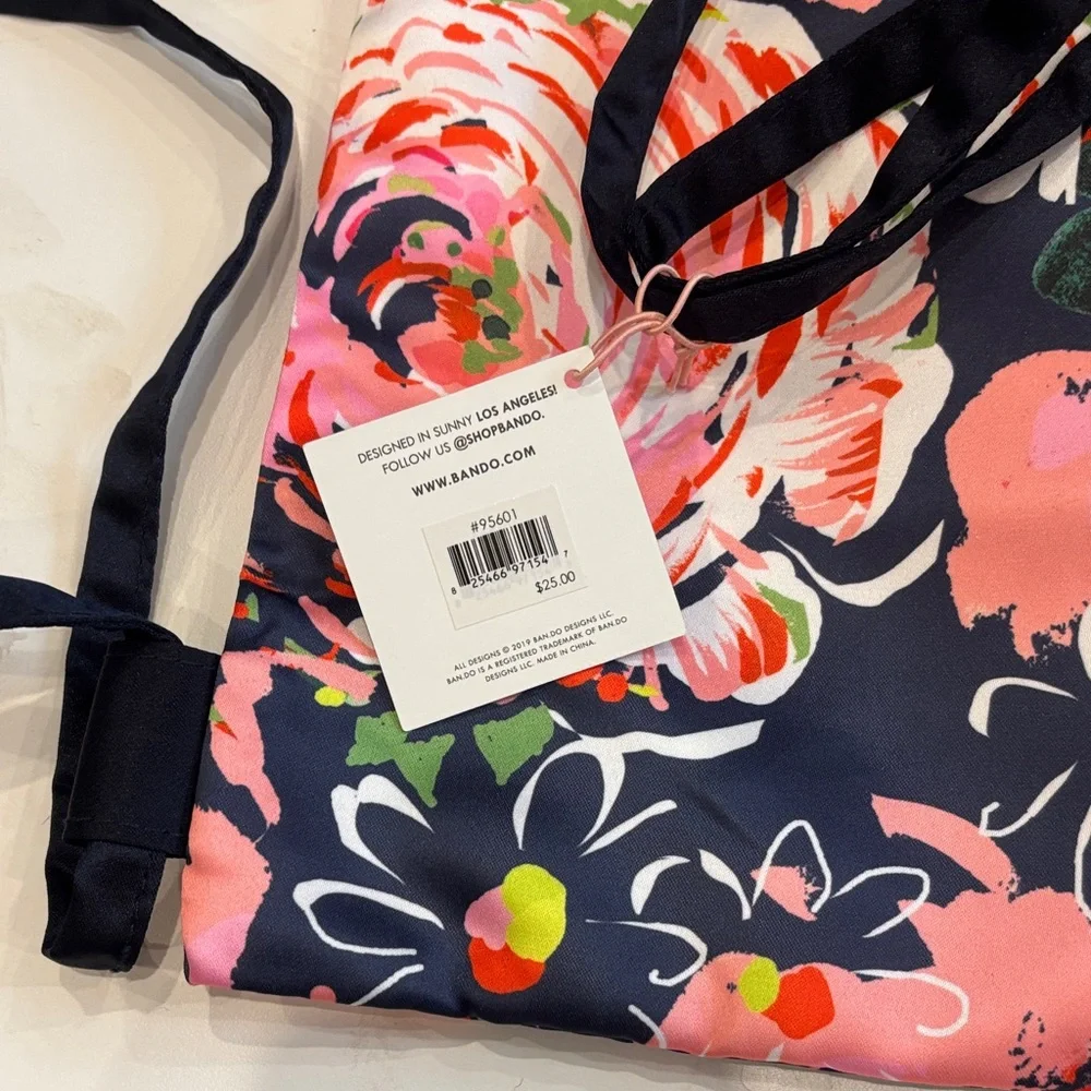 ban.do Mochila Colorful Floral Drawstring Backpack